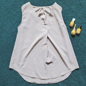 Grey Tank Blouse